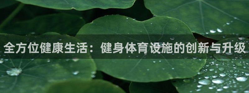 意昂4娱乐40996：全方位健康生活：健身体育设施的