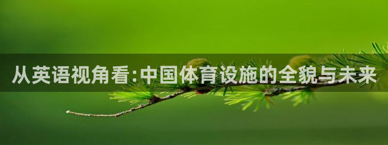 意昂体育4平台假的吗是真的吗：从英语视角看:中国体育