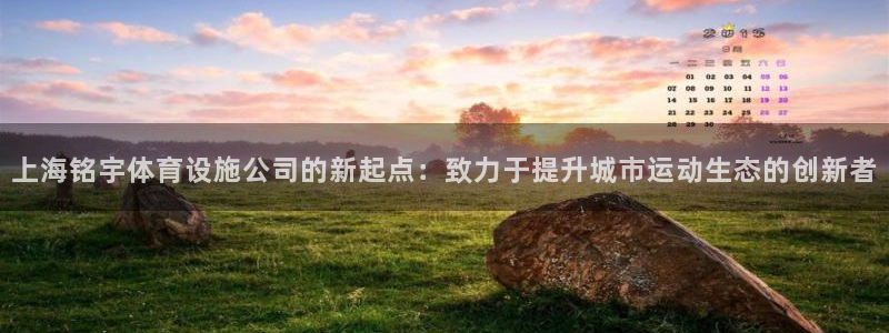 意昂4娱乐是那个系列的台子：上海铭宇体育设施公司的新