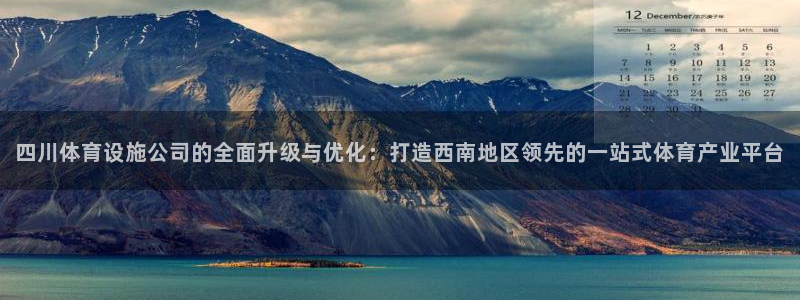 意昂4五金厂：四川体育设施公司的全面升级与优化：打造西南地区