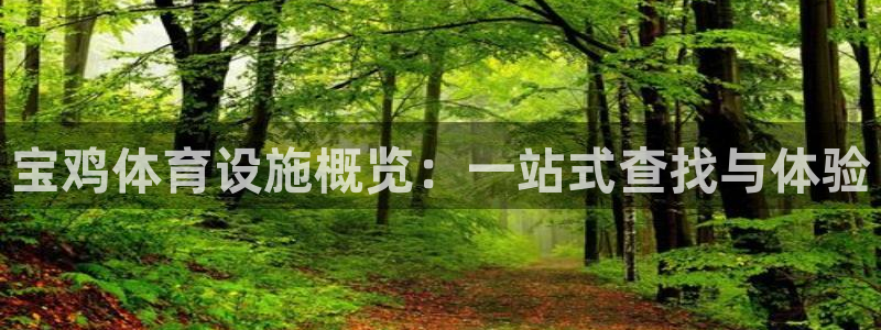 意昂4集团logo：宝鸡体育设施概览：一站式查找与体